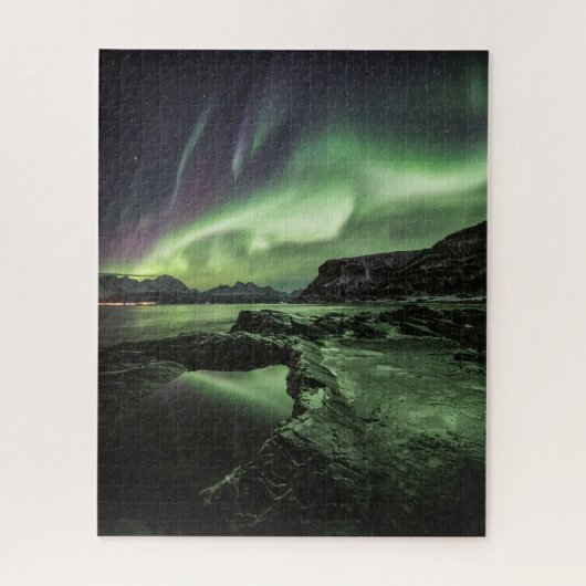 ノーザンライトノルウェー ジグソーパズル (縦)