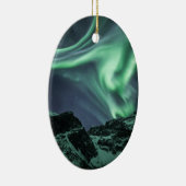 ノーザンライトノルウェー セラミックオーナメント (右)