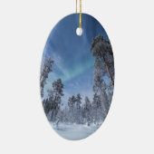 ノーザンライトノルウェー セラミックオーナメント (右)