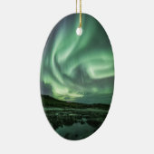 ノーザンライトノルウェー セラミックオーナメント (右)