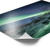 ノーザンライトノルウェー フォトプリント            (角)