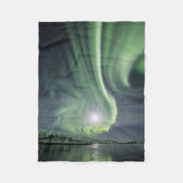 ノーザンライトノルウェー フリースブランケット