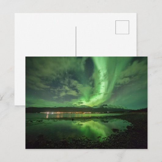 ノーザンライトノルウェー ポストカード (正面/裏面)
