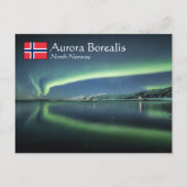 ノーザンライトノルウェー ポストカード (正面)