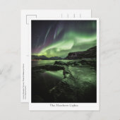 ノーザンライトノルウェー ポストカード (正面/裏面)