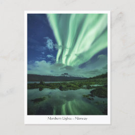 ノーザンライトノルウェー ポストカード