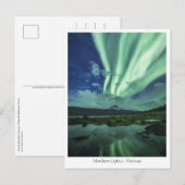 ノーザンライトノルウェー ポストカード (正面/裏面)