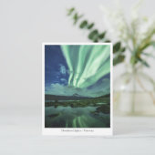 ノーザンライトノルウェー ポストカード (スタンド正面)