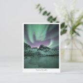 ノーザンライトノルウェー ポストカード (スタンド正面)