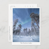 ノーザンライトノルウェー ポストカード (正面/裏面)