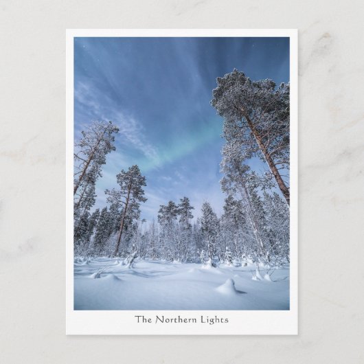ノーザンライトノルウェー ポストカード (正面)