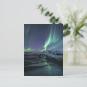 ノーザンライトノルウェー ポストカード (スタンド正面)