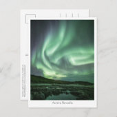 ノーザンライトノルウェー ポストカード (正面/裏面)