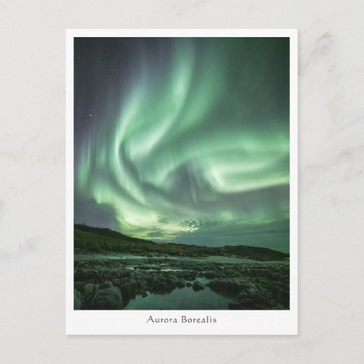 ノーザンライトノルウェー ポストカード (正面)