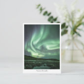 ノーザンライトノルウェー ポストカード (スタンド正面)