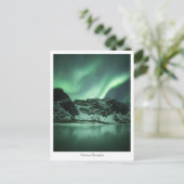 ノーザンライトノルウェー ポストカード (スタンド正面)