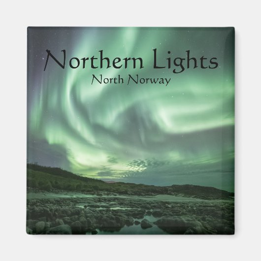 ノーザンライトノルウェー マグネット (正面)