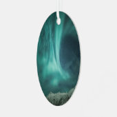 ノーザンライトノルウェー メタルオーナメント (正面左)