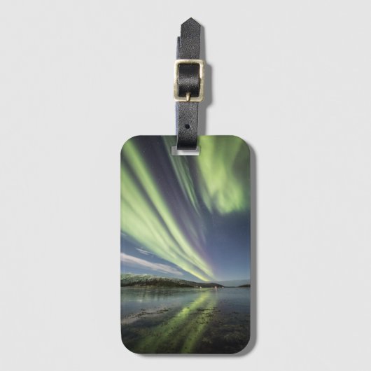 ノーザンライトノルウェー ラゲッジタグ (正面縦)
