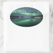 ノーザンライトノルウェー 楕円形シール (バッグ)