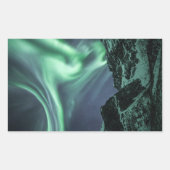 ノーザンライトノルウェー 長方形シール (正面)