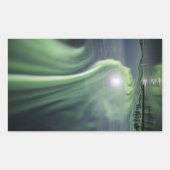 ノーザンライトノルウェー 長方形シール (正面)