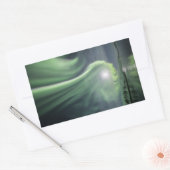 ノーザンライトノルウェー 長方形シール (封筒)