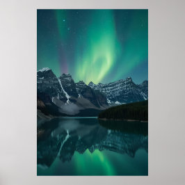ノーザンライトパノラマ – 3パネルランドスケープP ポスター