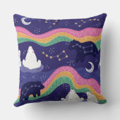 ノーザンライトピロー クッション (裏面)