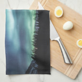 ノーザンライトフォレスト キッチンタオル (四つ折り)