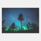 ノーザンライトフォレスト ラッピングペーパーシート (正面2)