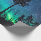 ノーザンライトフォレスト ラッピングペーパー (角)