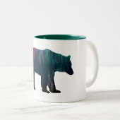 ノーザンライトベア ツートーンマグカップ (正面右)