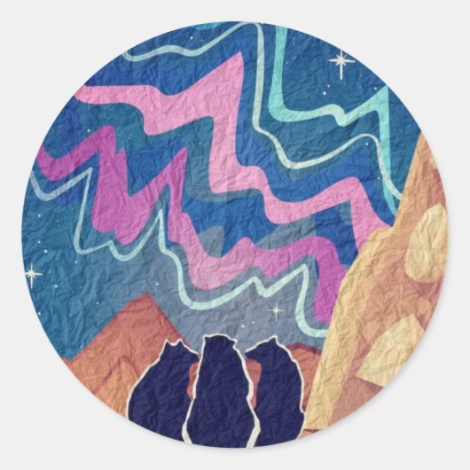 ノーザンライトベア ラウンドシール (正面)