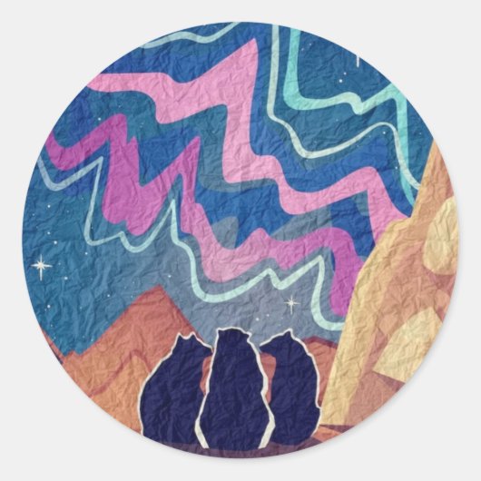 ノーザンライトベア ラウンドシール (正面)