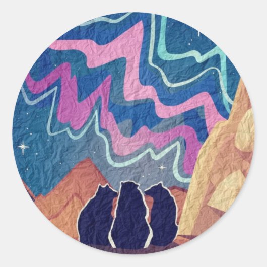 ノーザンライトベア ラウンドシール (正面)