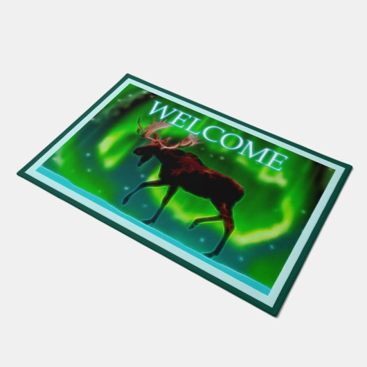 ノーザンライトムース – ようこそ ドアマット (アングル)