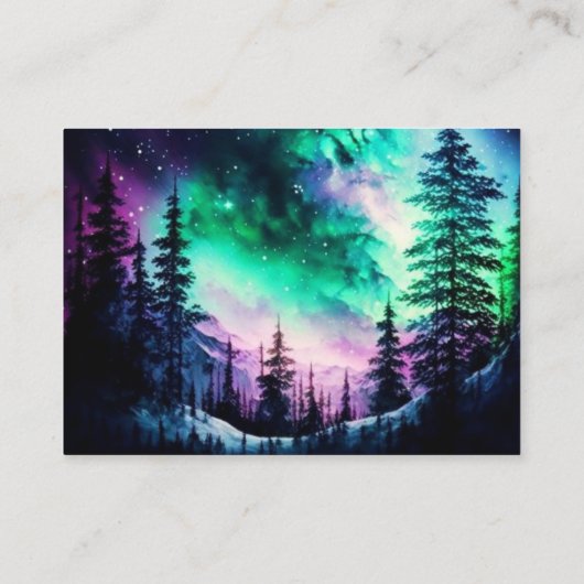 ノーザンライト結婚の詳細エンクロージャカード エンクロージャーカード (裏面)