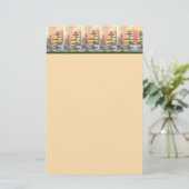 ノーザンライト金ゴールド文房具 便箋 (スタンド正面)