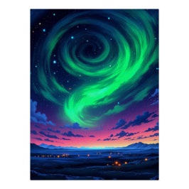 ノーザンライト魔法 ポスター