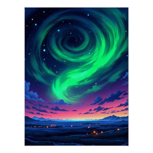 ノーザンライト魔法 ポスター (正面)