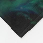 ノーザンライト/オーロラボレリス フリースブランケット (角)