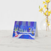 ノーザンライト カード (黄色い花)