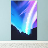ノーザンライト キャンバスプリント (インサイチュ (ウッドフロア))