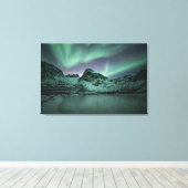 ノーザンライト キャンバスプリント (インサイチュ (ウッドフロア))