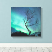 ノーザンライト キャンバスプリント (インサイチュ (ウッドフロア))