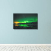 ノーザンライト キャンバスプリント (インサイチュ (ウッドフロア))