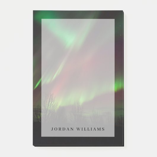 ノーザンライト |スカンジナビア（アイスランド） ポストイット (正面)