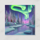 ノーザンライト スクエア名刺 (正面)