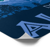 ノーザンライト – ダウソン、アラスカ ポスター (角)